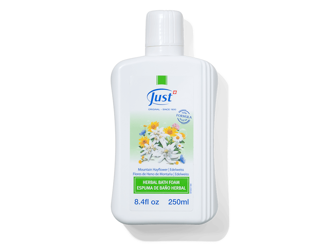 Espuma de Baño con Flores de Heno de Montaña y Edelweiss | Nueva Fórmula